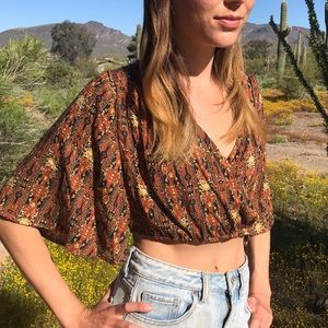 Volcom crop top